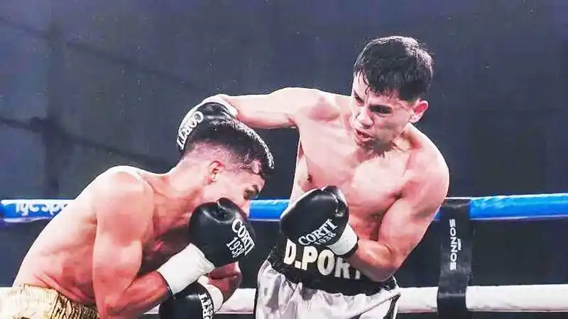 Junior Zárate retuvo sus
cinturones ante Ramírez