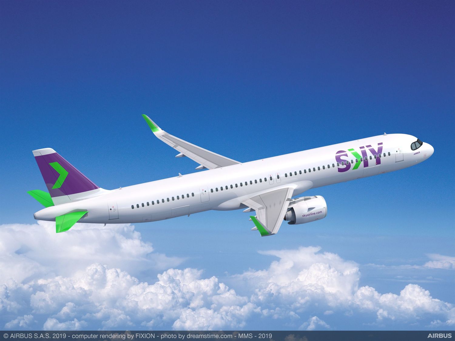 Santiago-Miami? SKY va por 10 Airbus A321XLR