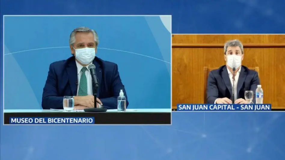 Alberto anuncia obras para reforzar el sistema de salud y se espera que hable de las clases presenciales