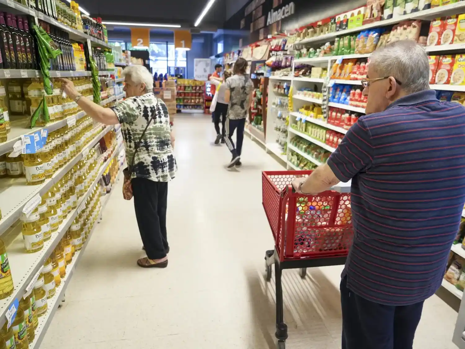 La inflación de abril fue del 2,6 por ciento.
