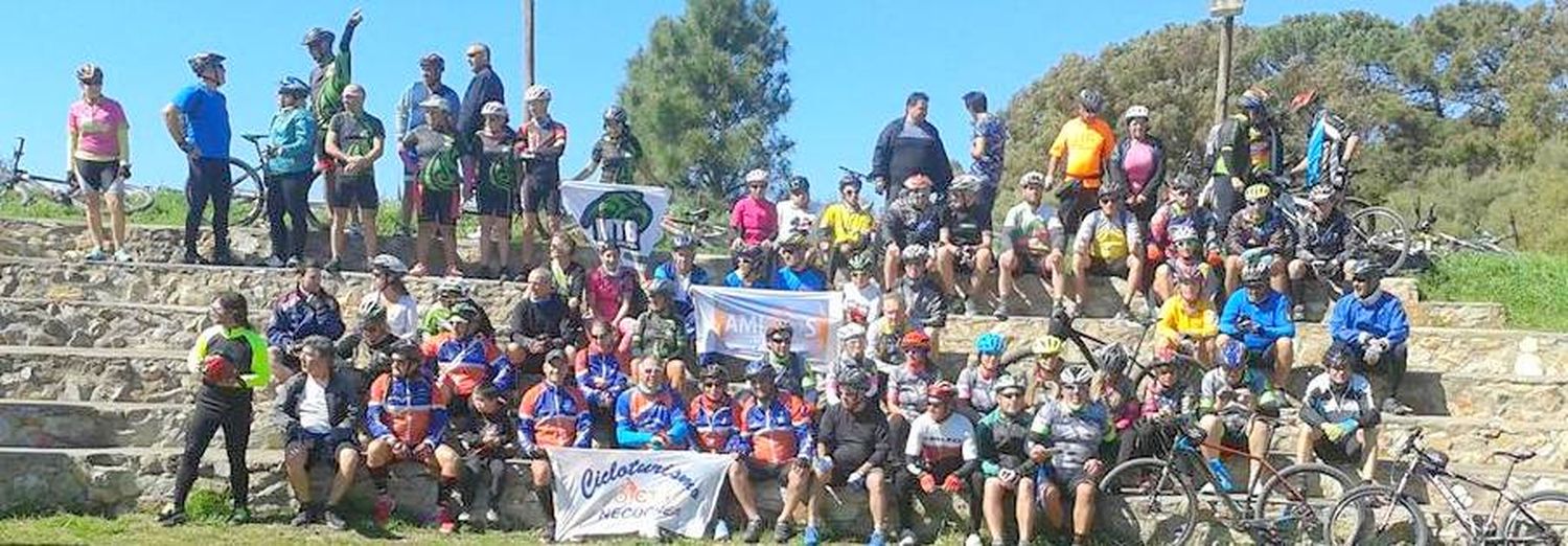 Cicloturistas anticiparon la primavera