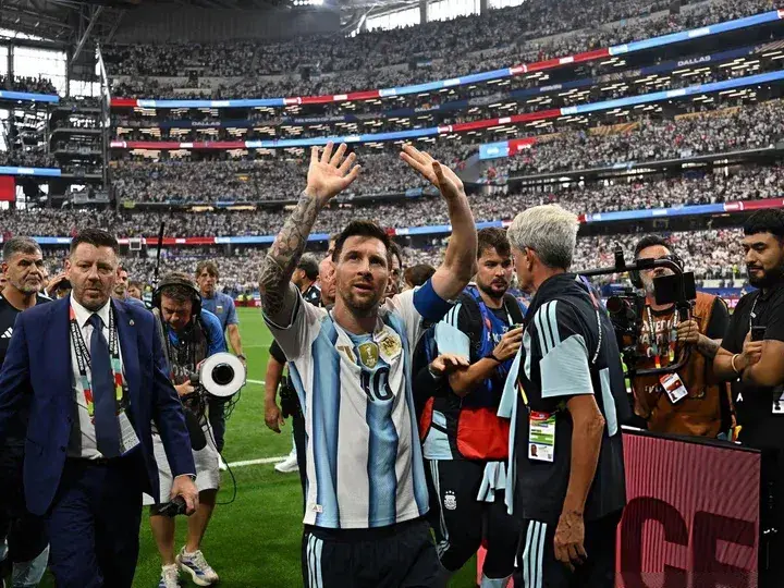 Messi lidera con 5 tantos la tabla de goleadores del Mundial 2026.Foto:AFA