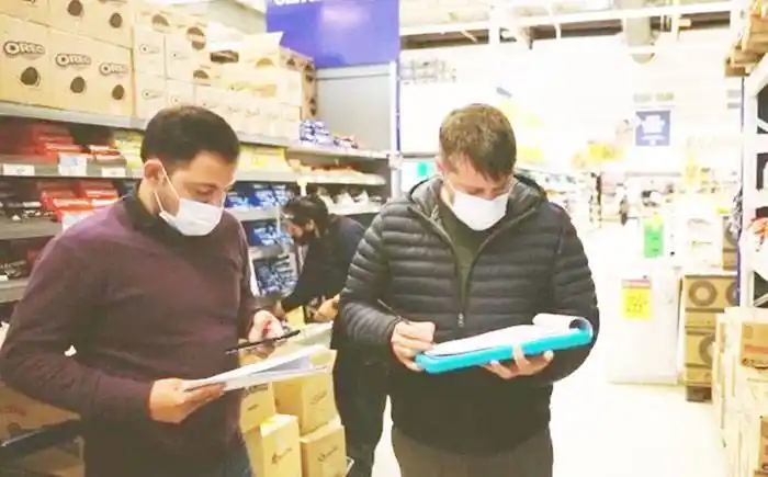 Controles de precios máximos  en cadenas de supermercados