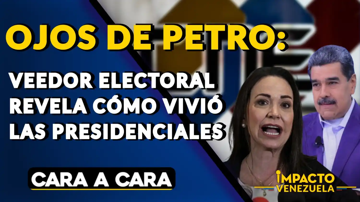 OJOS DE PETRO: veedor electoral revela cómo vivió las presidenciales en Venezuela – VIDEO
