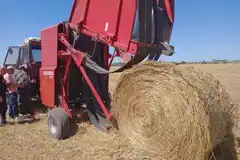 Un trabajador rural sufrió lesiones graves por un accidente con una enrolladora