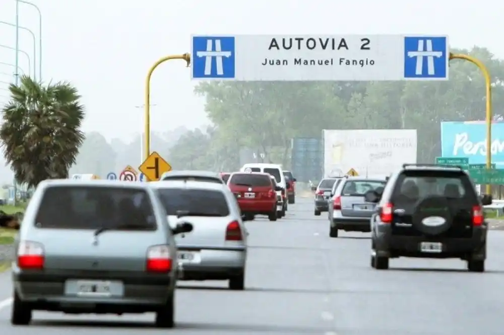Último fin de semana de 2019: Unos 2400 autos por hora viajaban hacia la Costa Atlántica