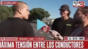 "Yo vengo de Varela": un periodista de Crónica se plantó en plena calle cuando lo increparon y se volvió viral