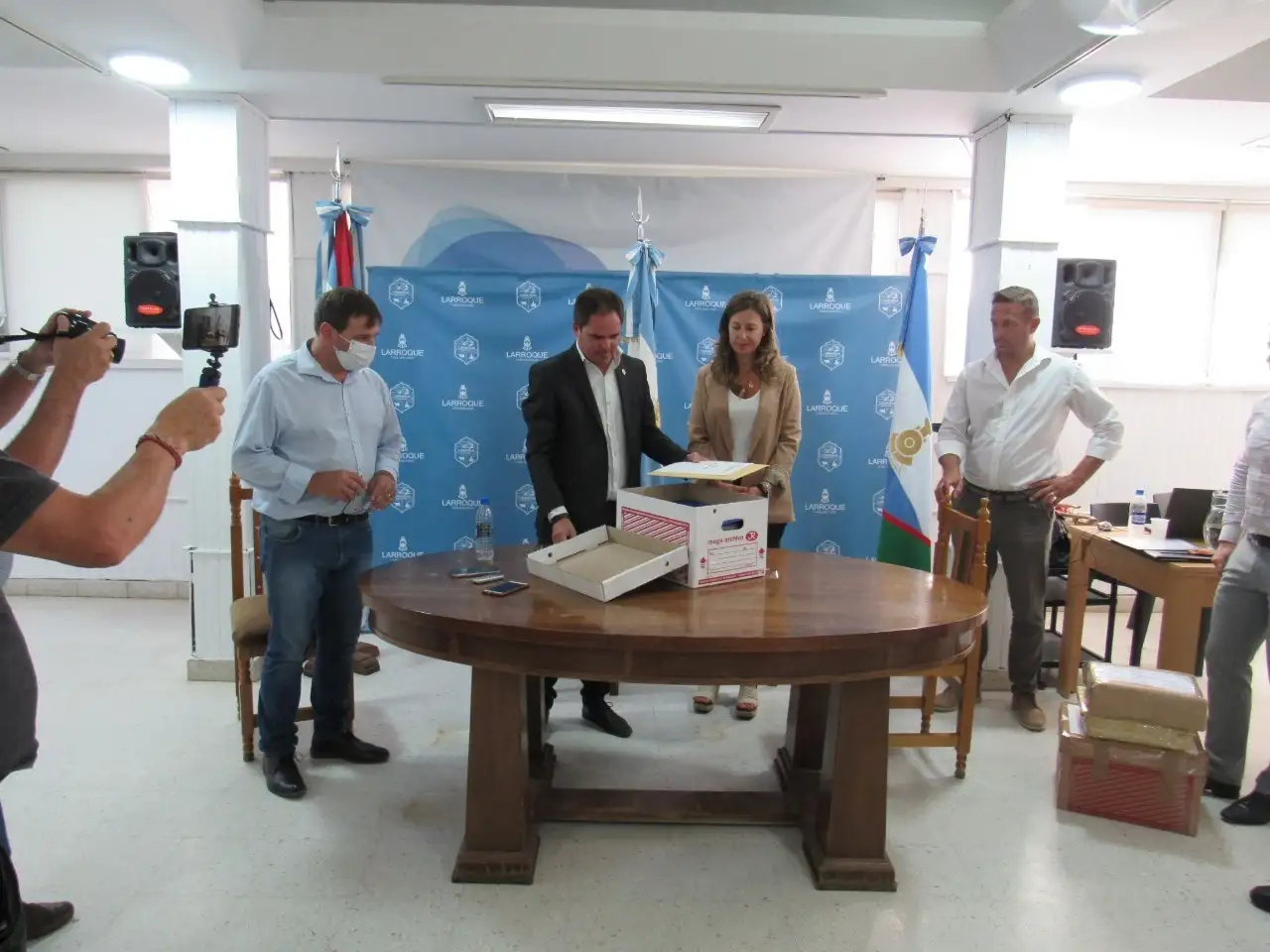 Cuatro empresas presentaron sus ofertas para la obra de ampliación de la red de gas natural en Larroque