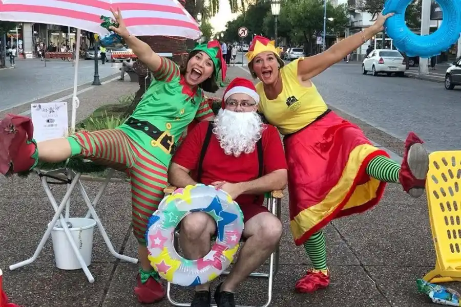 Paseo del Centro: el 8 de diciembre se inauguran el arbolito de Navidad y los canteros