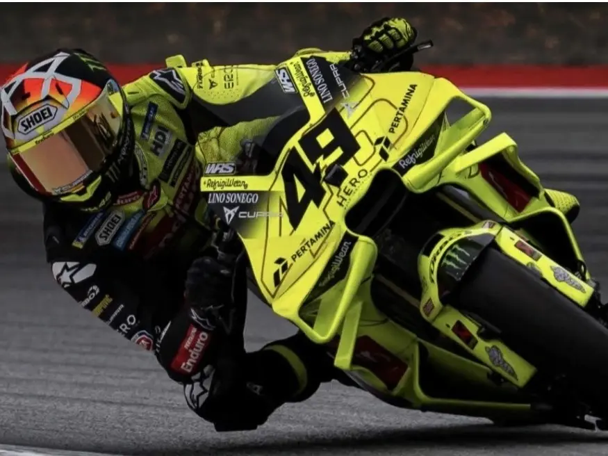 Fabio Di Giannantonio logró su primera victoria en el Moto Gp.Foto: VR46)
