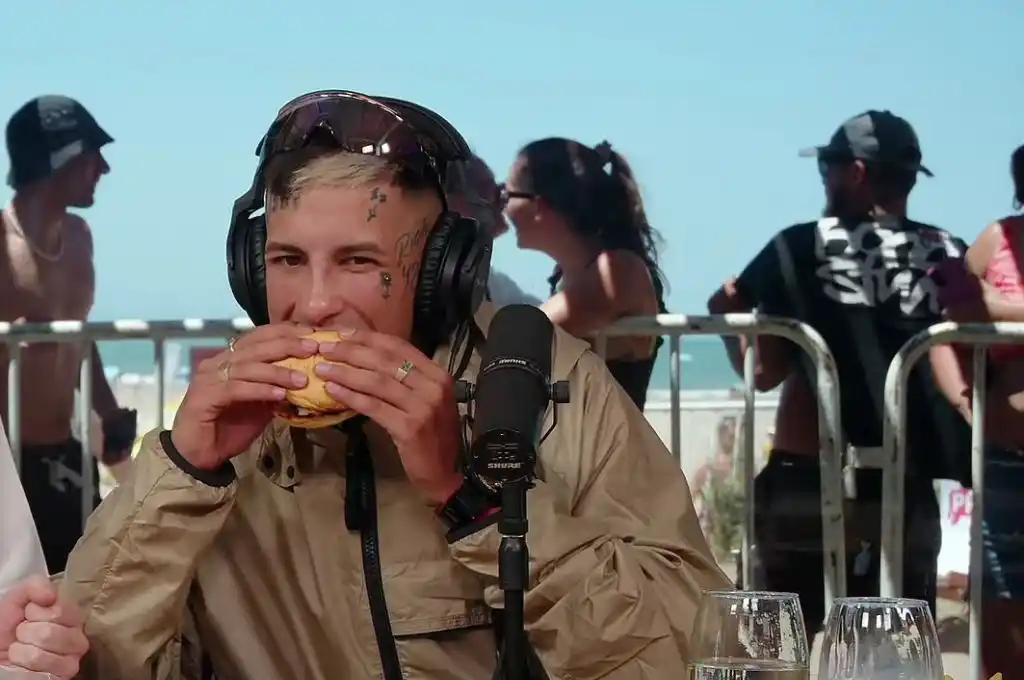 En medio de una entrevista en Olga, L-Gante habló de los entretelones de su romance con Wanda Nara.