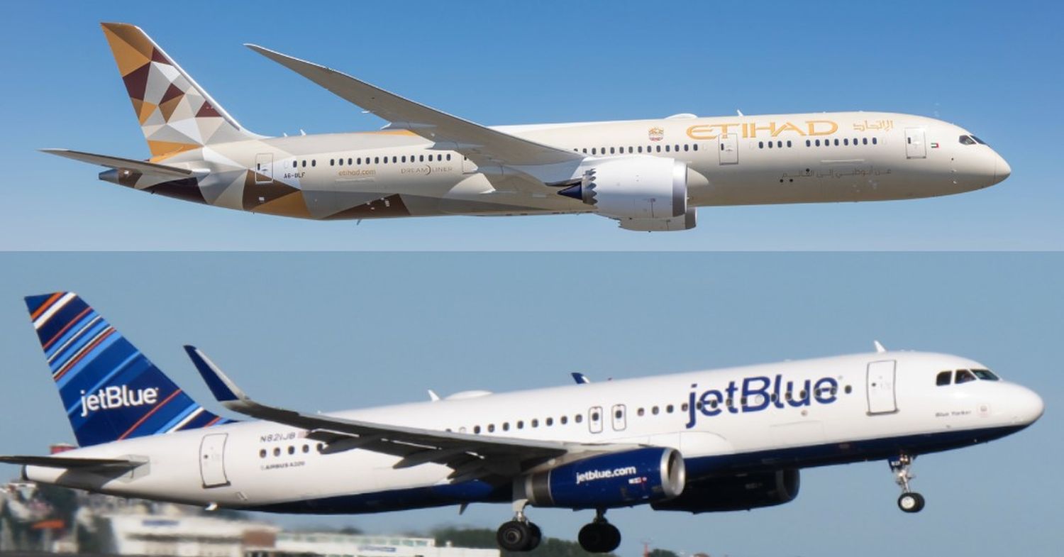 Etihad – JetBlue codeshare agreement approved by US DOT