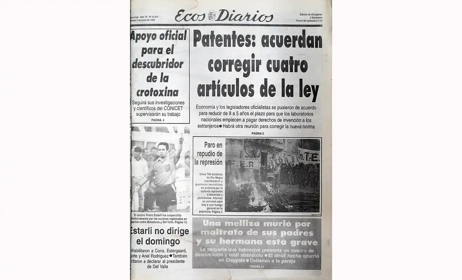 Viernes 2 de junio de 1995