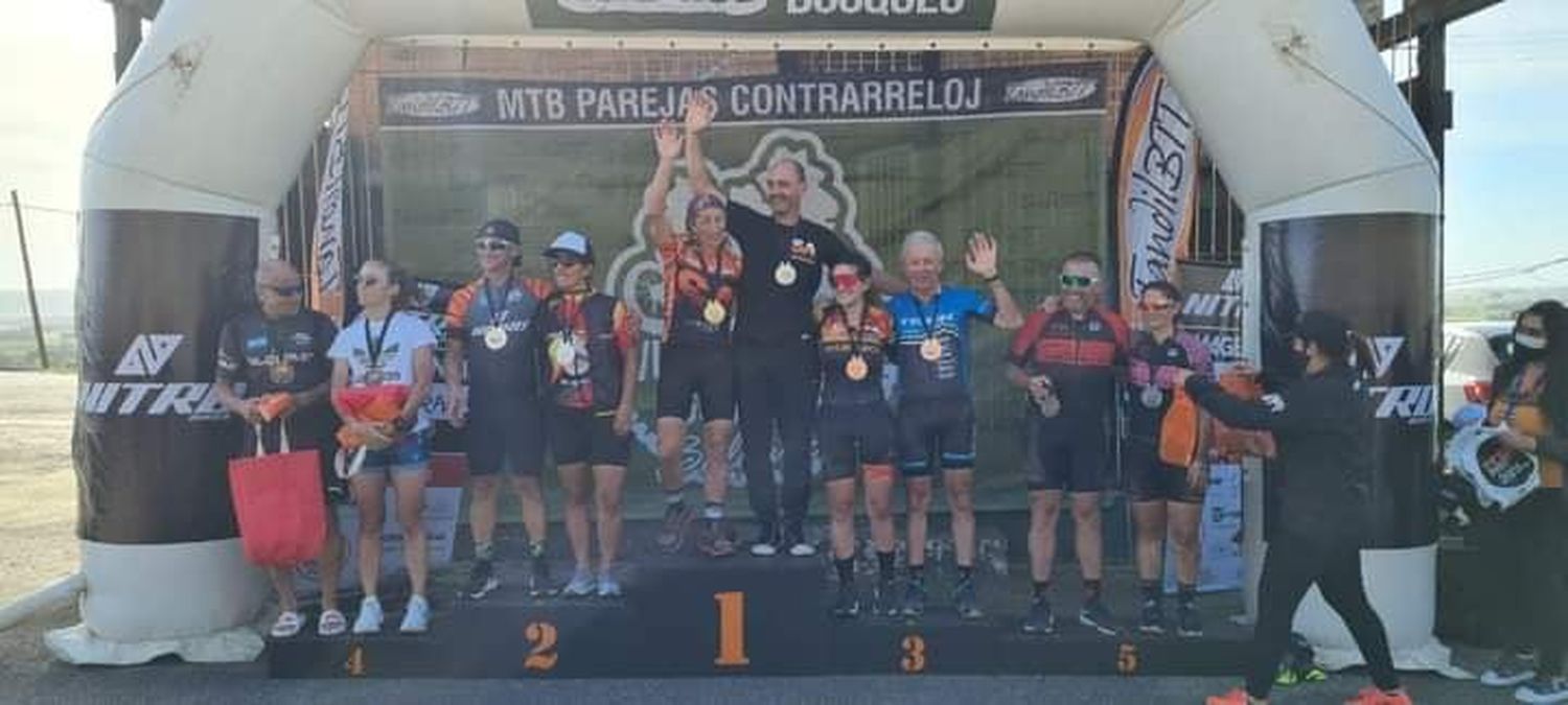 MTB: Pérez- Chiarella hicieron podio en Balcarce