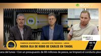 Nueva ola de robo de cables en Tandil