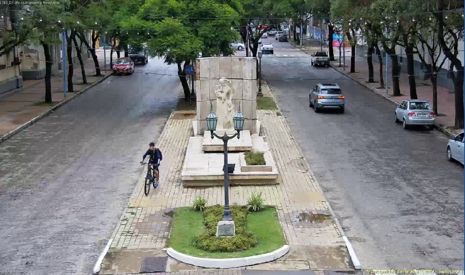 Plaza 25 de Mayo monitoreada