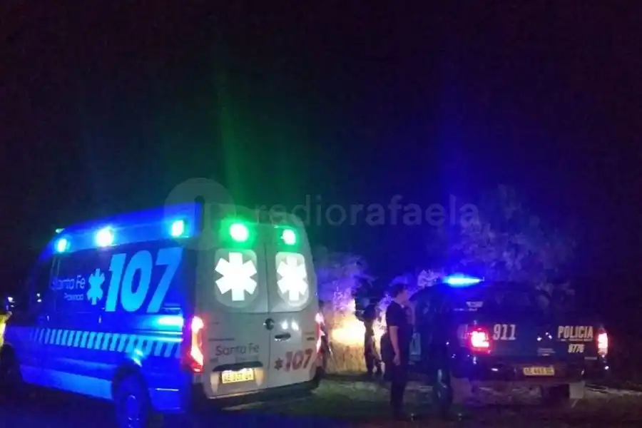 En medio de un tiroteo con la policía en ruta 70, terminó baleado y está internado
