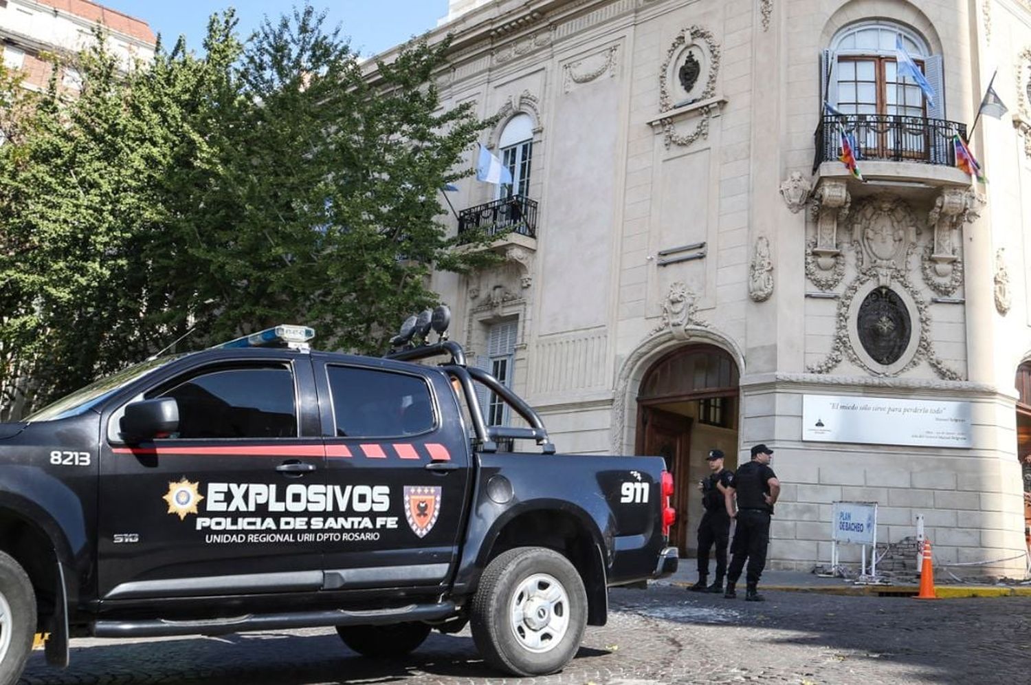 Rosario: evacuaron la municipalidad y el Concejo Deliberante por amenazas de bomba