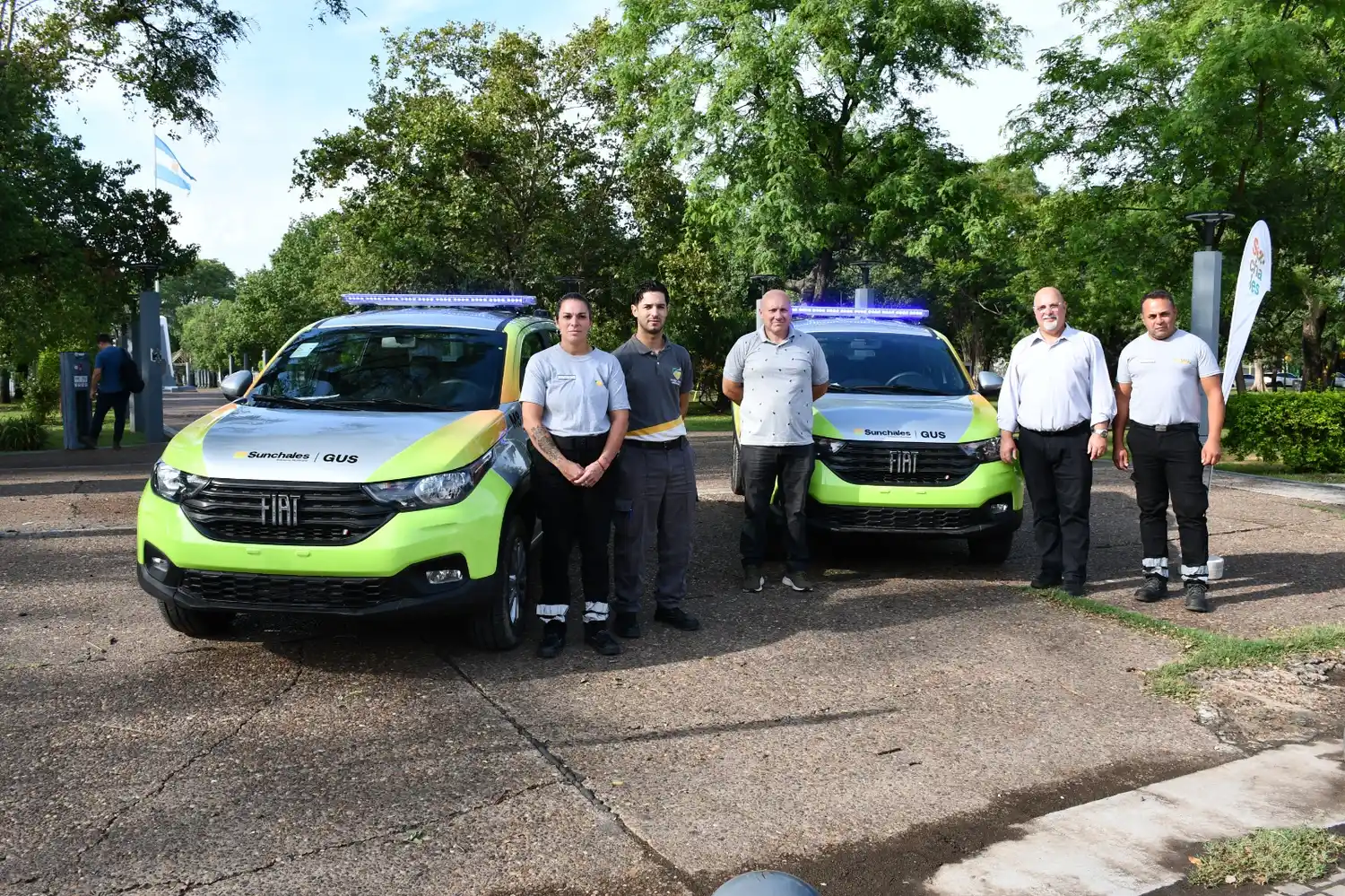 La Guarda Urbana de Sunchales presentó sus nuevos móviles