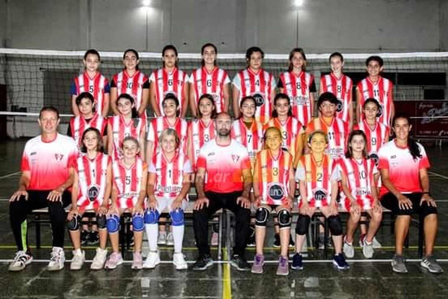 Torneo Nacional de Voley femenino Sub 12 en Rufino