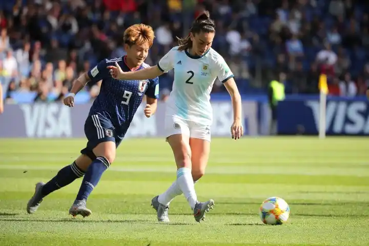 Barroso, en el Argentina 0-Japón 0 de Francia 2019.