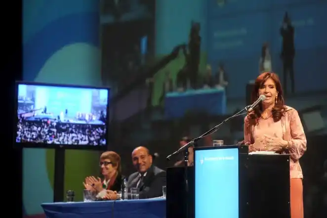 En Tecnópolis, Cristina realizó anuncios en materia de desarrollo social y salud