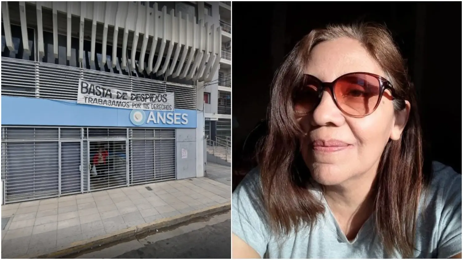 Viviana Gómez advirtió la situación al concurrir a la sede de ANSES en San Martín.