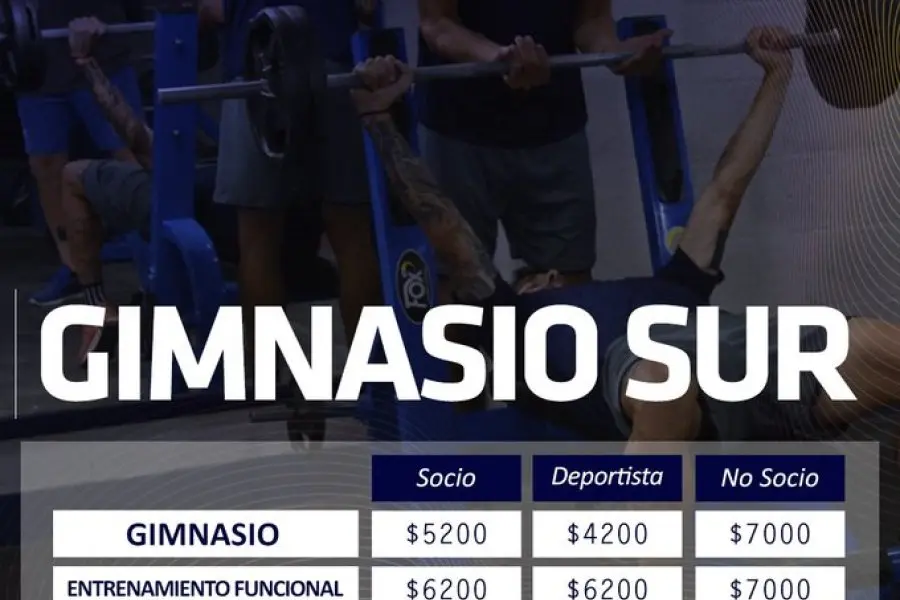 Actividades en el "Gimnasio Sur"