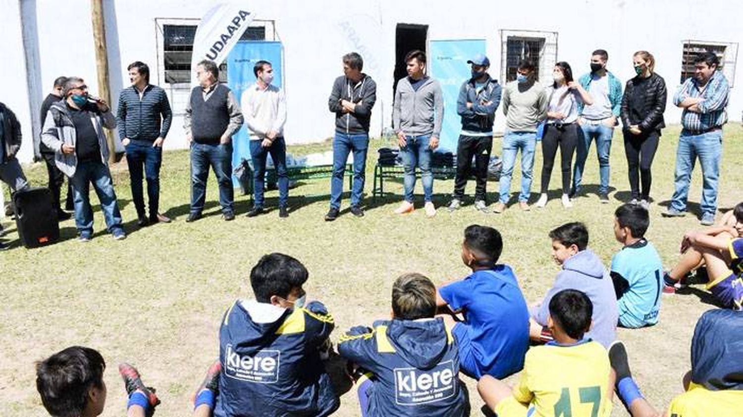 Chicos del club Nebel participaron del  programa nacional Custodios del Agua