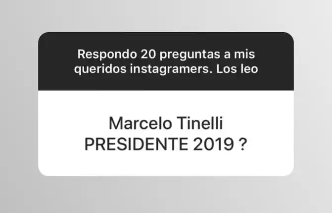 ¿Tinelli presidente?: Qué contestó el conductor cuando se lo preguntaron