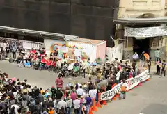 La asamblea interclaustros decidió un paro “activo” y exigió apoyo de Lunghi y el Concejo