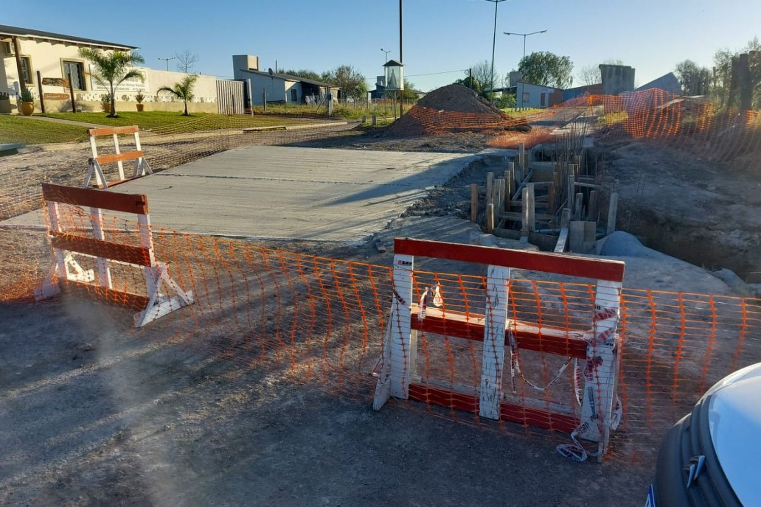 Realizan obras en Toto Irigoyen para disminuir el impacto de las lluvias en el barrio