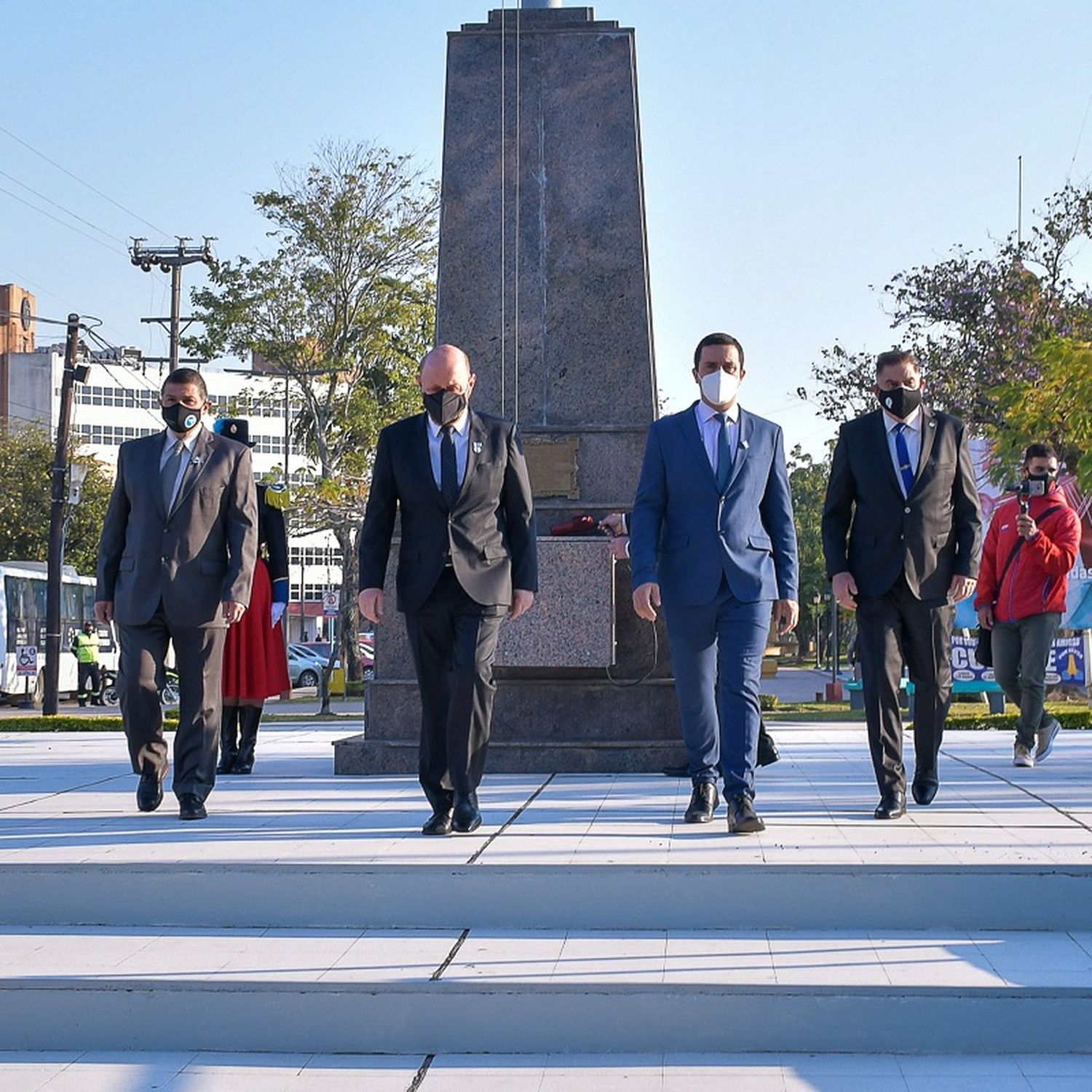 Acto por el 205º aniversario  de la Independencia Nacional