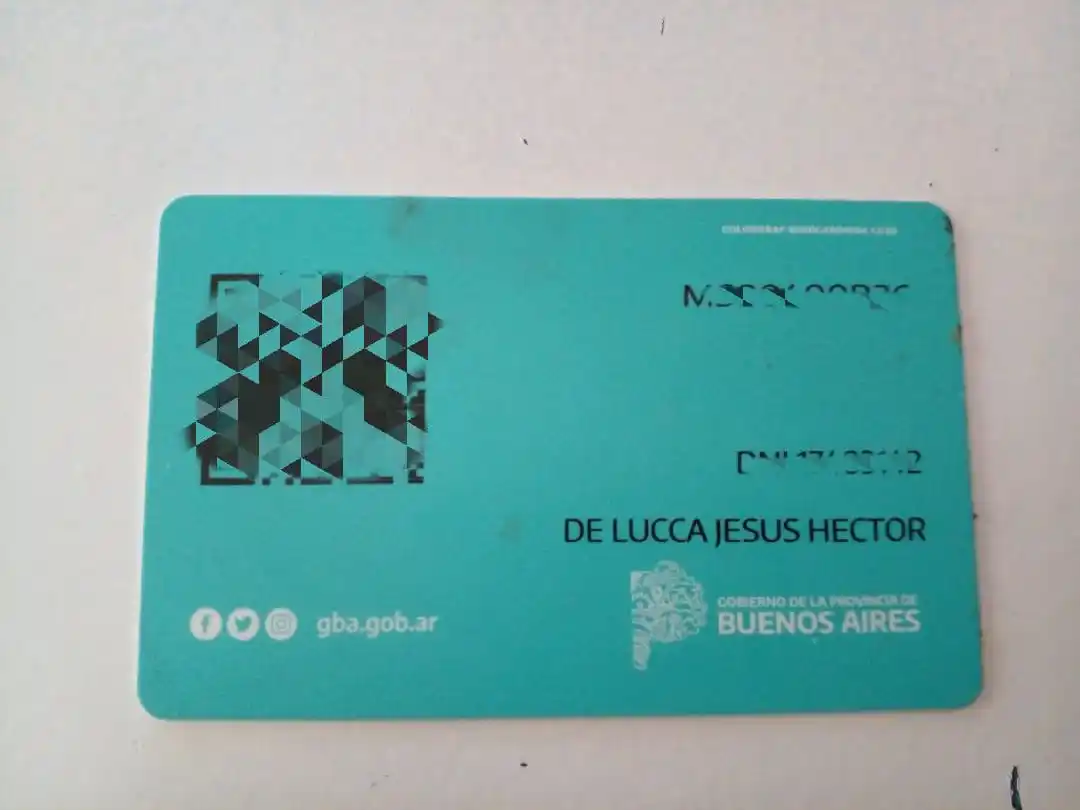 Credecial de vacunación encontrada