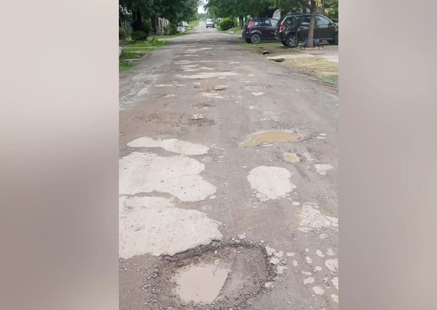 Tengan cuidado de no caer en los pozos