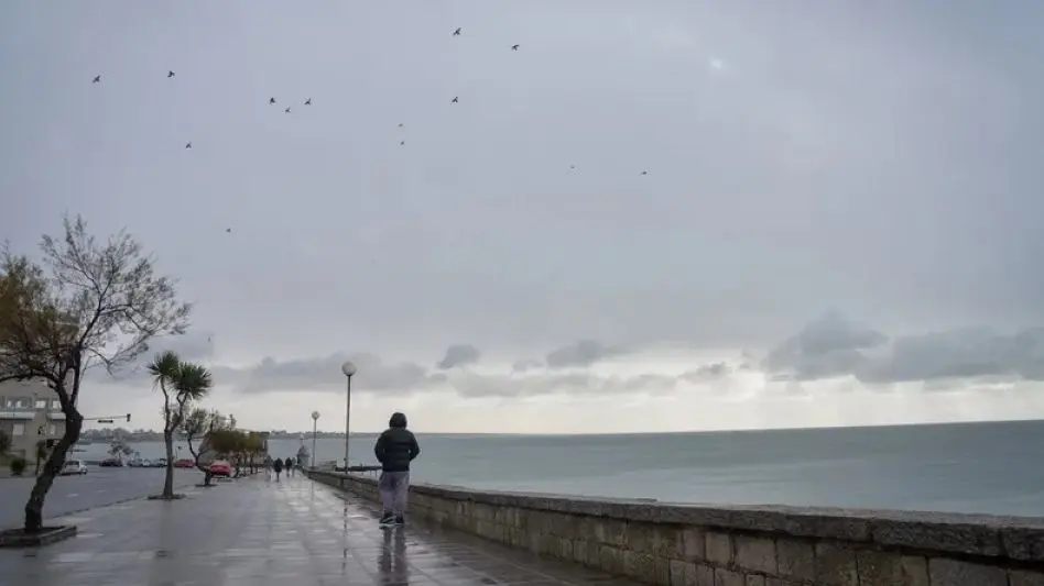 Jueves con cielo nublado y buen tiempo en Mar del Plata 