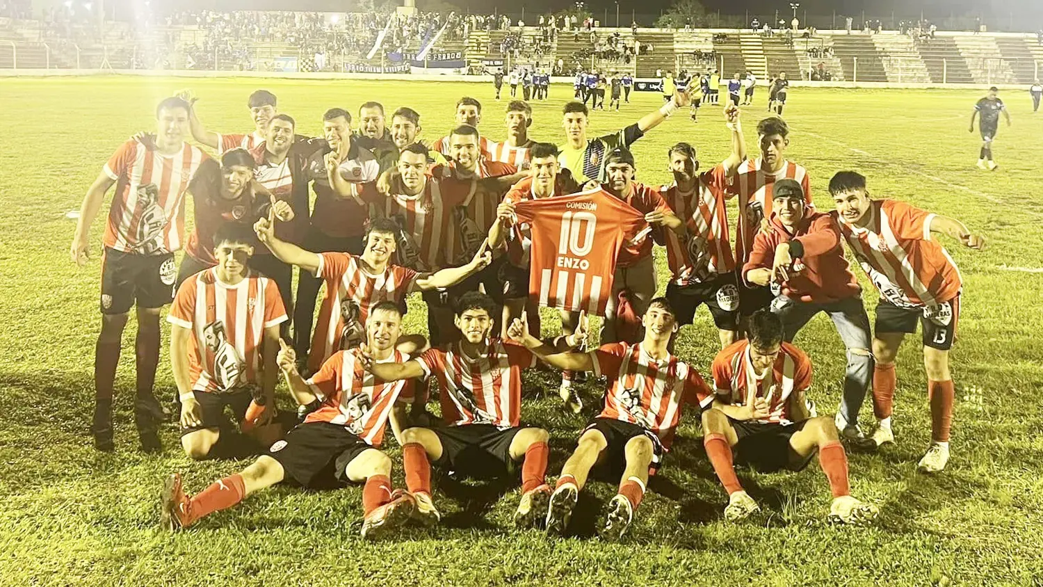 Atlético 9 de Julio seguirá en Primera “A” del fútbol, gracias al gol de Guillermo Demelo