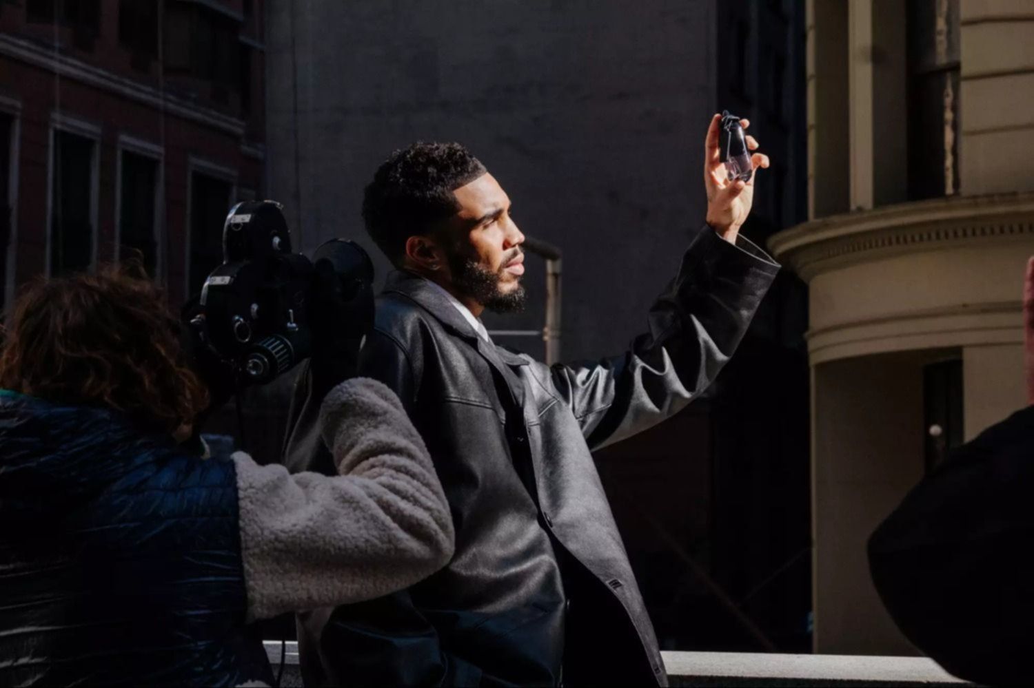 Jayson Tatum y su nueva campaña de fragancias masculinas