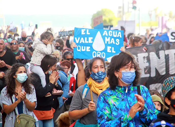 Reclamo. Por un mar libre de petroleras