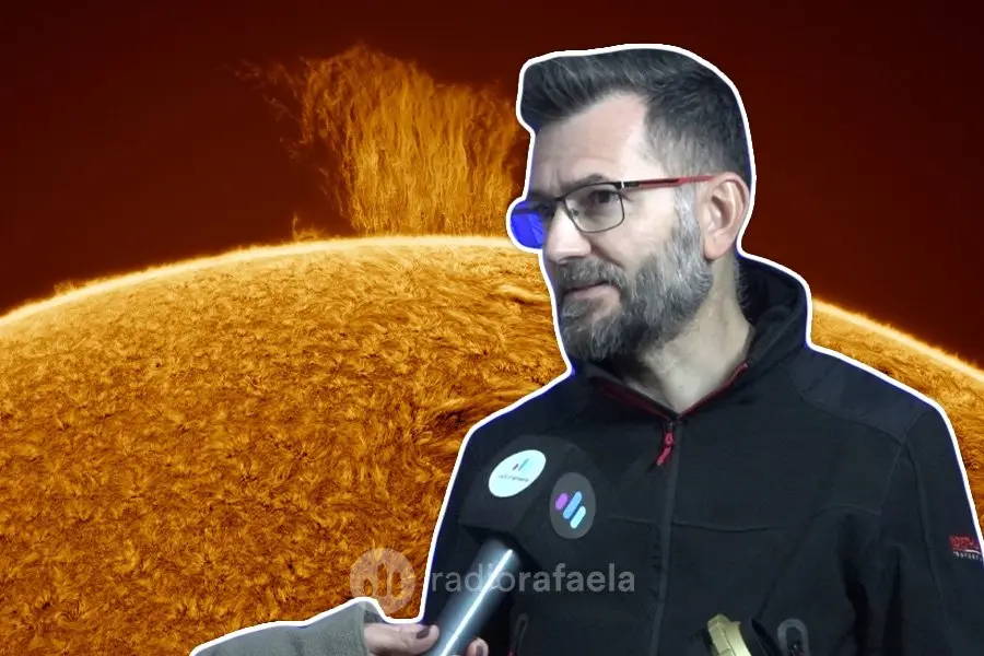Vivimos el solsticio de invierno de la mano de Eduardo Schaberger, el genio rafaelino que saca fotos del sol