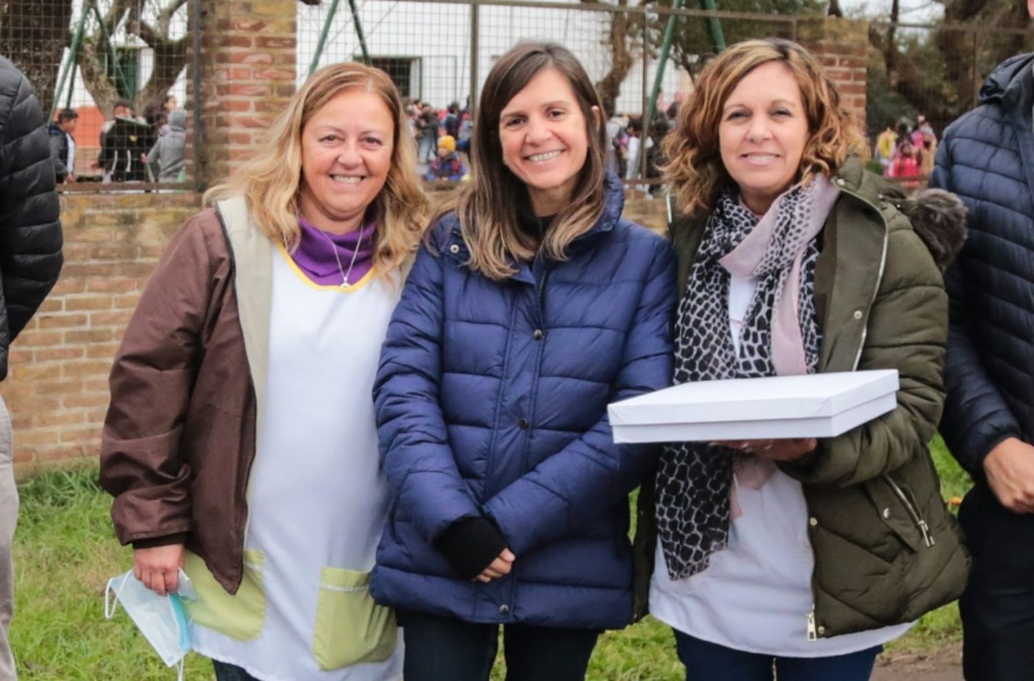 Fernanda Raverta recorrió la zona donde se realizará la obra del camino San Francisco
