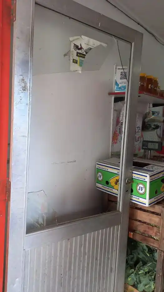 Robo de mercadería en una verdulería céntrica el domingo a la madrugada