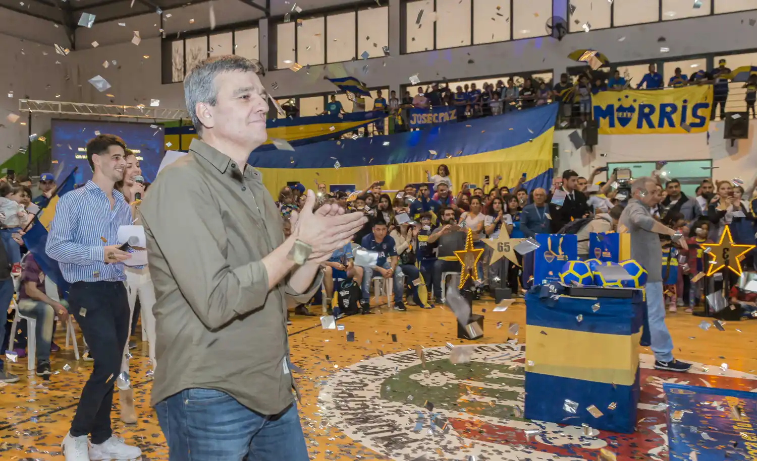 Hurlingham: Zabaleta inauguró la muestra “Boca en tu Municipio” junto a ex jugadores