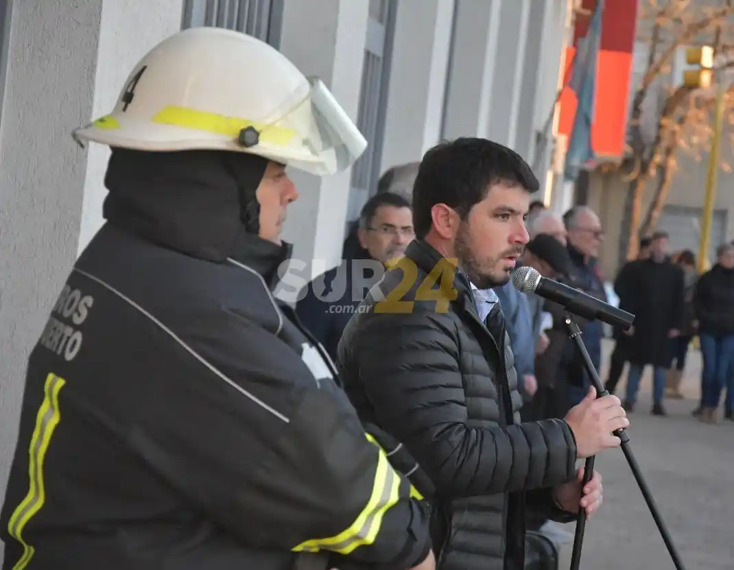 Chiarella: “La vocación de servicio de los bomberos es inspiración para los jóvenes y para toda la comunidad”