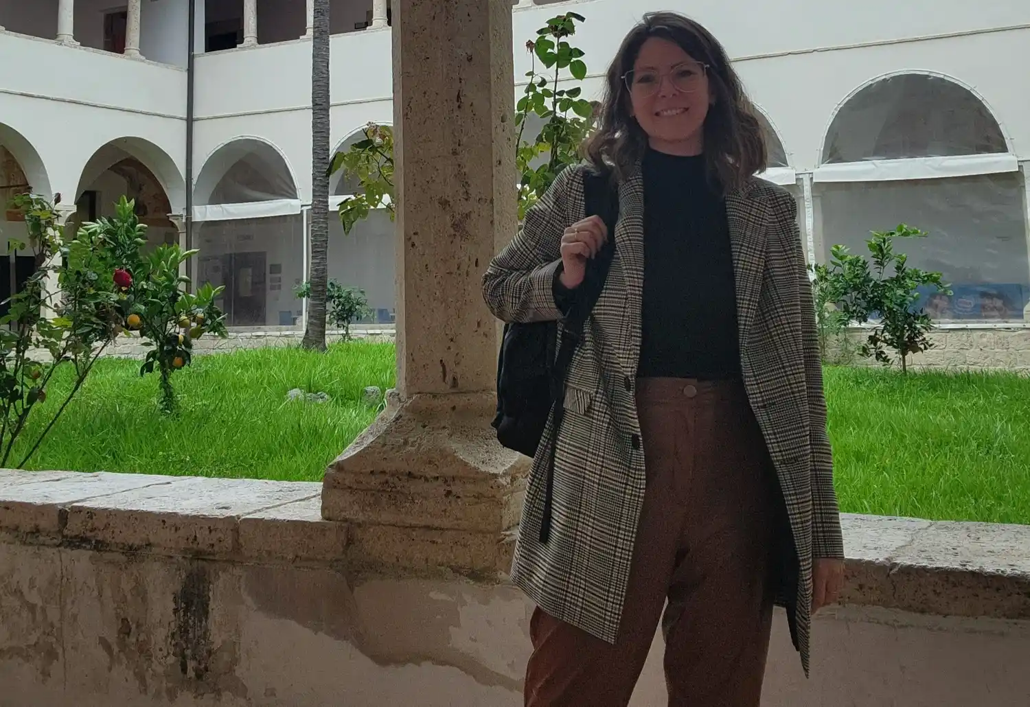 Arq. Gina De Gasperi, docente de la Facultad de Arquitectura y Diseño en la sede Rosario de la UCSF.