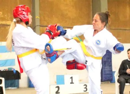 Taekwondo en el Polideportivo