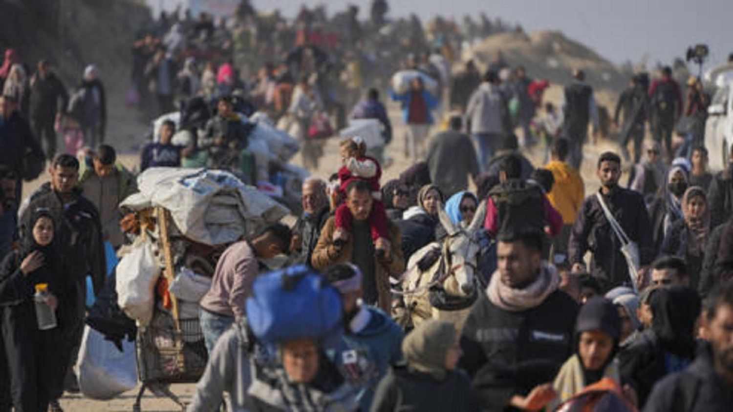 Israel   alista plan para la salida voluntaria de la población de Gaza