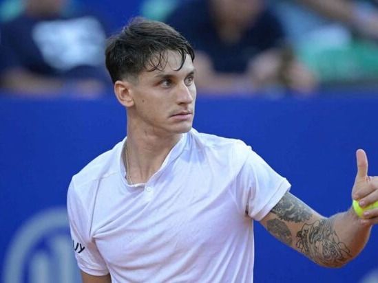 Camilo Ugo Carabelli buscará en Umag su cuarta semifinal ATP Tour de la temporada.Foto:APT TOUR