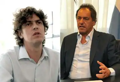 Elecciones 2015: Scioli felicitó a Lousteau y criticó a Macri