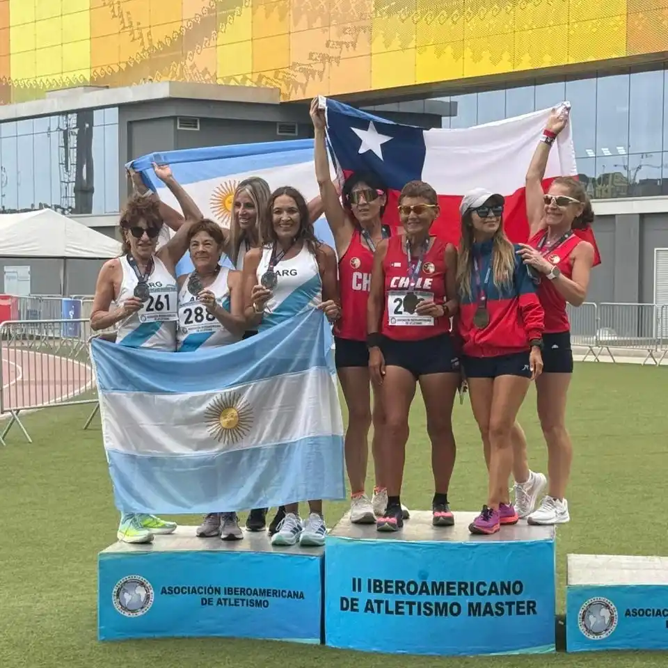 En el segundo peldaño el equipo de las argentinas